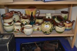 Quantity of assorted Torquay ware and others similar