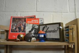 Mixed Lot: Vintage Cluedo, Backgammon, royal commemoratives and other items