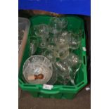 Quantity of assorted drinking glasses