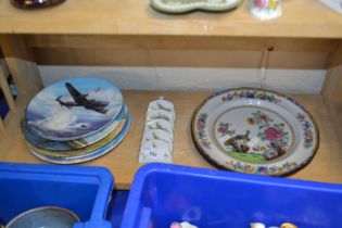 Mixed Lot: Royal Worcester collectors plates, ceramic tea plates and others