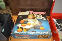 A Tracy's tea party, boxed