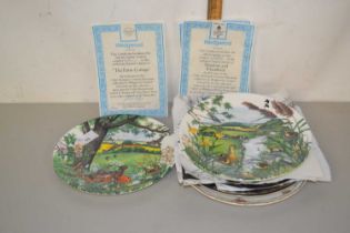 Quantity of Wedgwood and other collectors plates