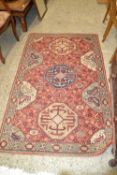 Modern patterned floor rug