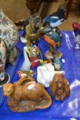 Mixed Lot: Various assorted mainly animal ornaments