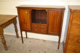Edwardian side cabinet with two doors and two drawers