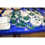 Quantity of Denby Green Wheat table wares