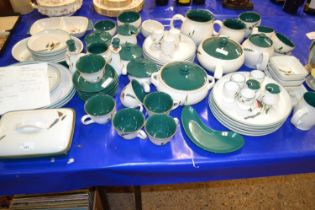 Quantity of Denby Green Wheat table wares