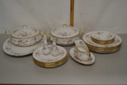 Quantity of Paragon Victoriana Rose table wares