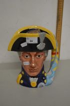 Maritime Trust Admiral Lord Nelson character jug