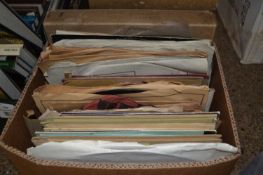 Box of mainly 78 rpm records