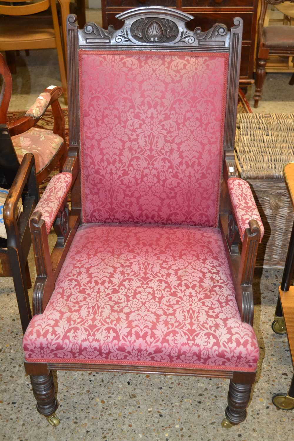 Late Victorian armchair