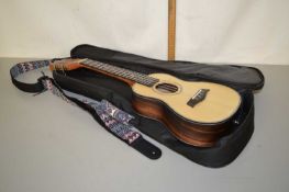 Kmise mother of pearl inlaid ukelele