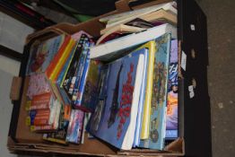 Quantity of assorted children's books to include Ladybird, maps and others