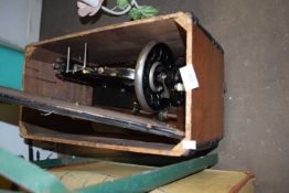 A vintage Superba sewing machine by Alfred Spencer