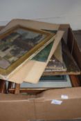 Assorted pictures and prints, framed and unframed
