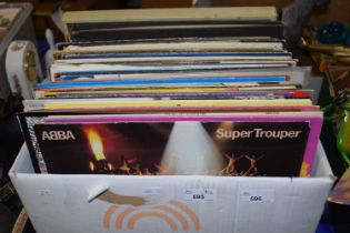 Mixed Lot: Assorted LP's to include Abba Supertrooper