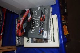 Four books on motor racing