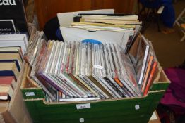 One box of various CD's