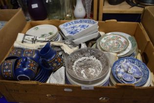 Quantity of assorted ceramics, dinner wares, tea wares etc