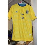 Mixed Lot: Football shirts to include Sweden