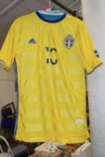 Mixed Lot: Football shirts to include Sweden