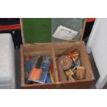 A tool box and contents