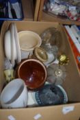 Mixed Lot: Various ceramics and glass