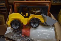 Mixed Lot: Toy truck, metal wares etc