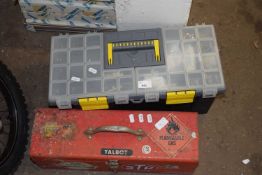 Two tool boxes and contents