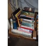 Assorted paper and hard back fiction, biographies and others