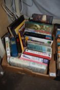 Assorted paper and hard back fiction, biographies and others