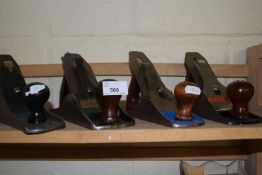 Mixed Lot: Four wood working planes