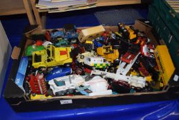 Quantity of assorted toy cars