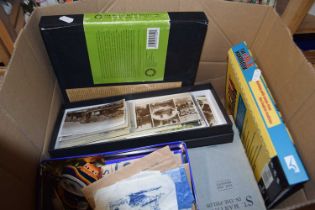 Assorted sheet music, books, postcards, ephemera etc