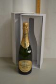 Bottle of Pierier Jouet Champagne Brut, boxed