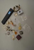 Bag of various mixed costume jewellery