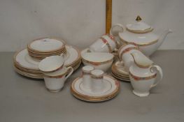 Quantity of Royal Doulton Darjeeling tea wares