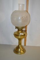 Brass based oil lamp