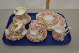 Quantity of Royal Albert Serena tea wares