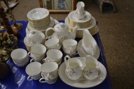 Quantity of Royal Doulton Yorkshire Rose tea and table wares