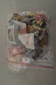 Bag of various assorted costume jewellery