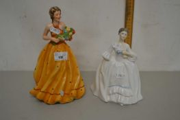 Royal Doulton figurine and one other