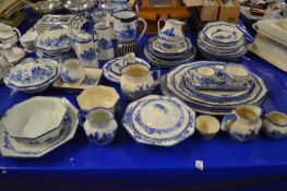 Quantity of Royal Doulton Norfolk pattern dinner wares to include meat plates, vegetable dishes