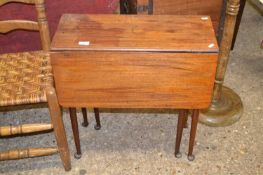 Small Georgian style mahogany drop leaf table