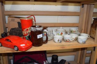 Mixed Lot: Fairy Story tea set, model Ferrari, cups etc