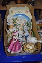 Assorted figurines and other items