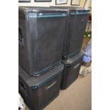 A set of four Peavey HiSys 2 speakers (4)