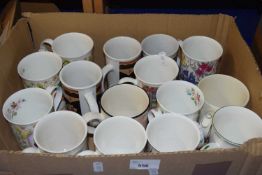 Quantity of assorted mugs