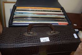 Two cases of assorted LP's