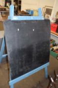 A child's blackboard on easel
